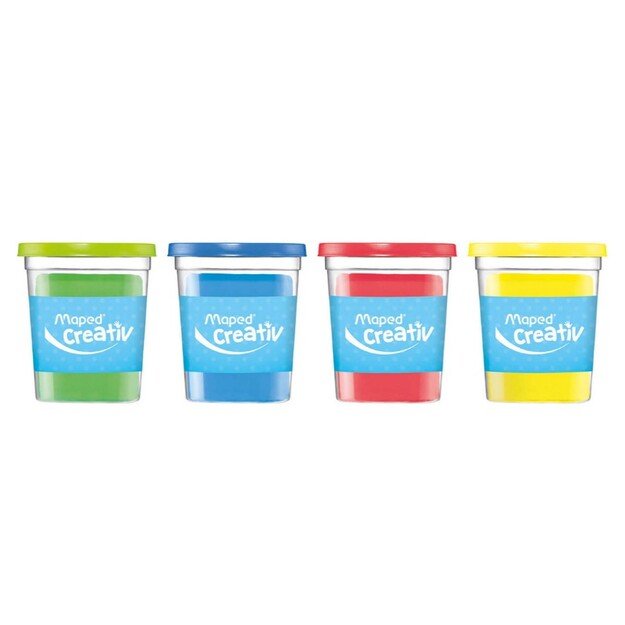Plastilino rinkinys, 4x114g, Maped