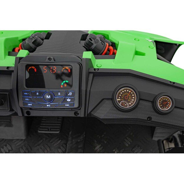 Dvivietis elektromobilis bagis GENERAL 63 800W, žalias