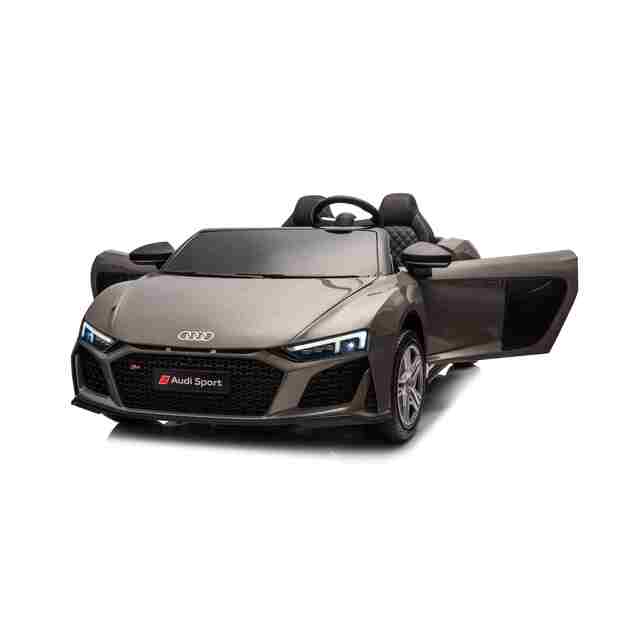 Dvivietis elektromobilis vaikams Audi Spyder R8 LIFT STRONG, pilkas