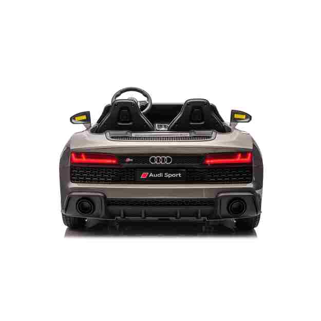 Dvivietis elektromobilis vaikams Audi Spyder R8 LIFT STRONG, pilkas