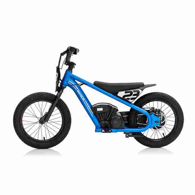 Vaikiškas elektrinis motociklas BAIGOR 23 PRO, mėlynas