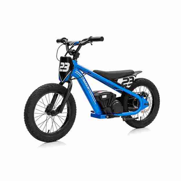 Vaikiškas elektrinis motociklas BAIGOR 23 PRO, mėlynas