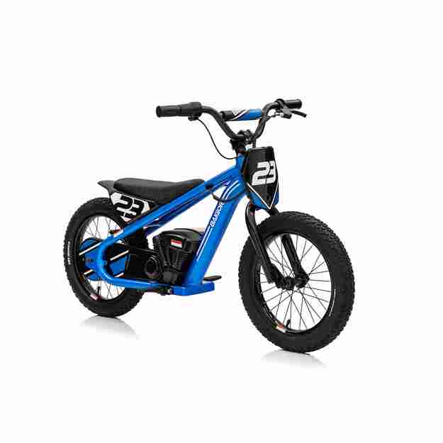 Vaikiškas elektrinis motociklas BAIGOR 23 PRO, mėlynas