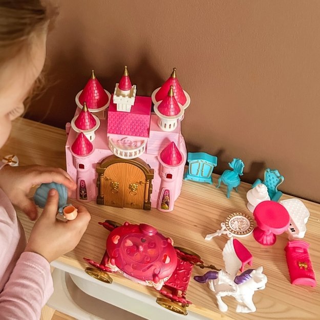 Interaktyvusis princesės pilies rinkinys su priedais, WOOPIE