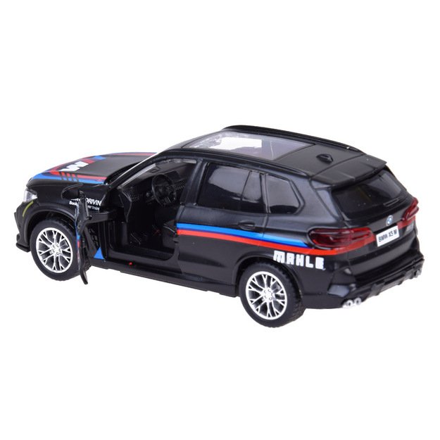 Metalinis sportinis automobilis BMW X5M 1:43, juodas