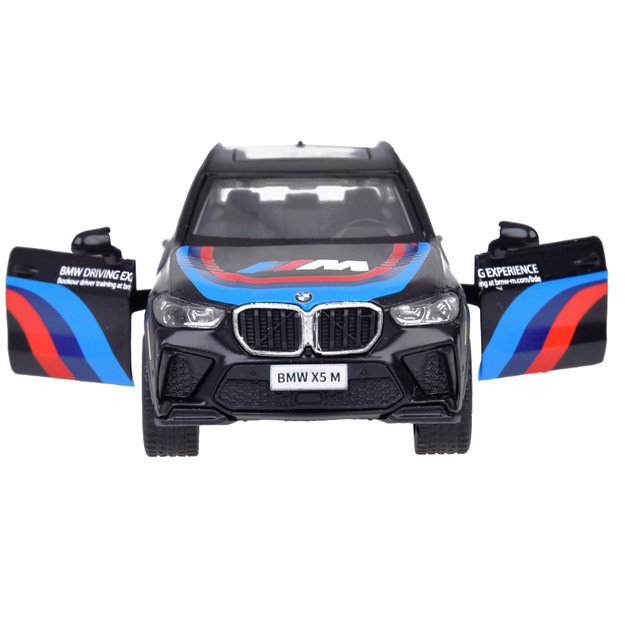Metalinis sportinis automobilis BMW X5M 1:43, juodas