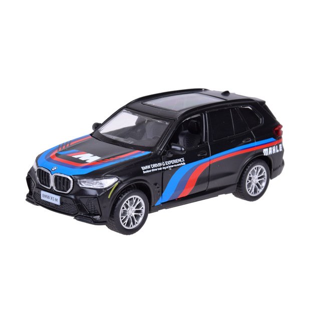 Metalinis sportinis automobilis BMW X5M 1:43, juodas