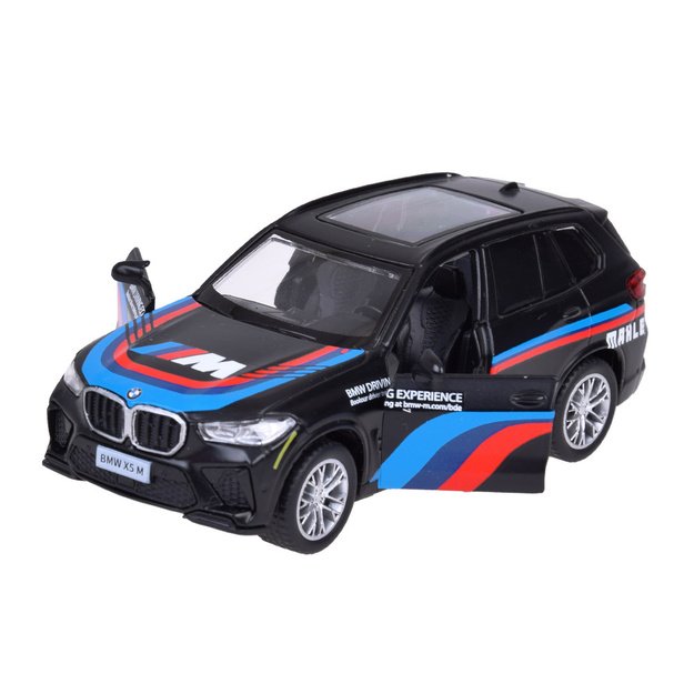 Metalinis sportinis automobilis BMW X5M 1:43, juodas