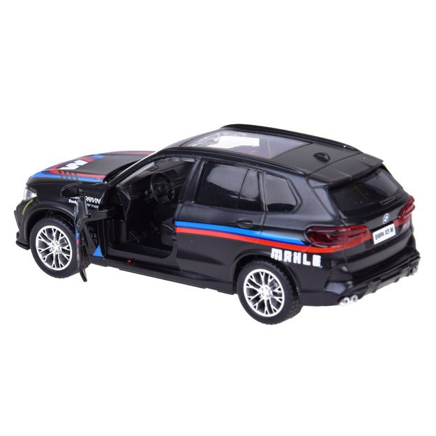 Metalinis sportinis automobilis BMW X5M 1:43, juodas