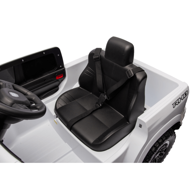 Vienvietis elektrinis džipas vaikams ZB618 Dodge Ram, baltas 18