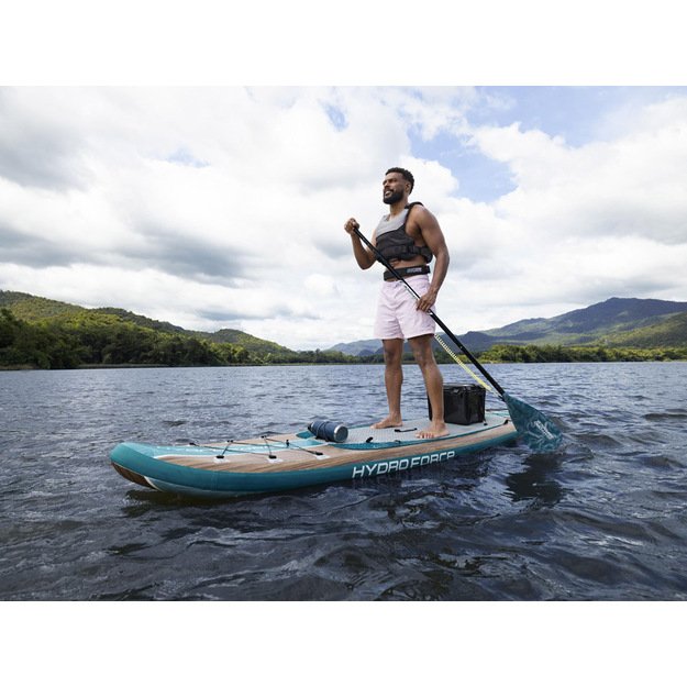 Pripučiama Hydro-Force SUP irklentė 335cmx84cmx15cm su atlošu 2in1, Bestway