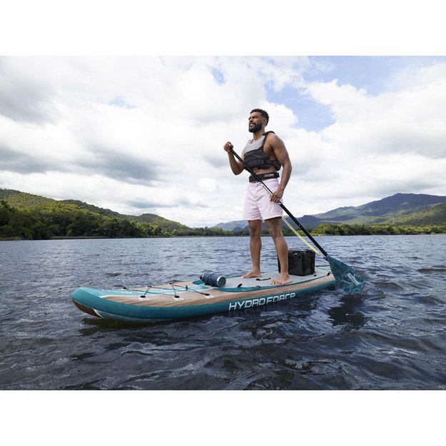 Pripučiama Hydro-Force SUP irklentė 335cmx84cmx15cm su atlošu 2in1, Bestway