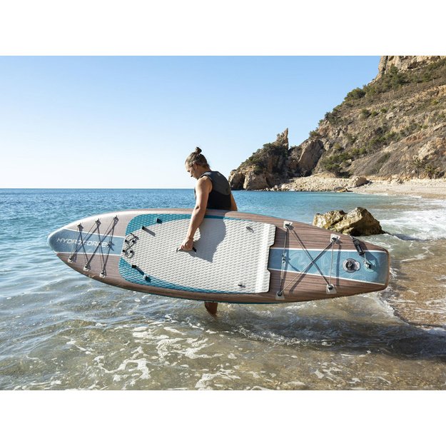 Pripučiama Hydro-Force SUP irklentė 335cmx84cmx15cm su atlošu 2in1, Bestway