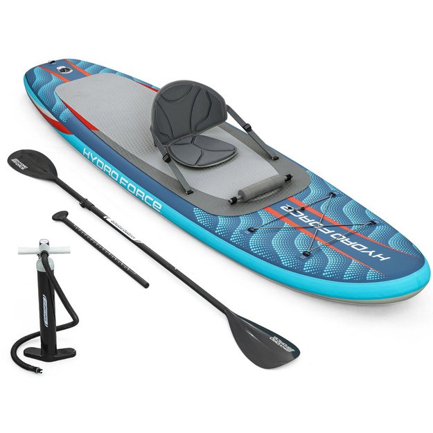 Pripučiama SUP Hydro-Force irklentė 305x84x15cm su atlošu 2in1, Bestway 