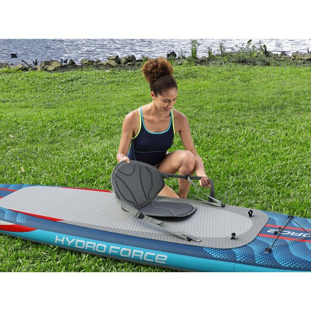 Pripučiama SUP Hydro-Force irklentė 305x84x15cm su atlošu 2in1, Bestway 
