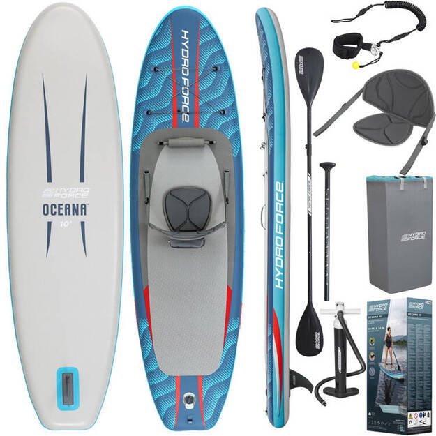 Pripučiama SUP Hydro-Force irklentė 305x84x15cm su atlošu 2in1, Bestway 
