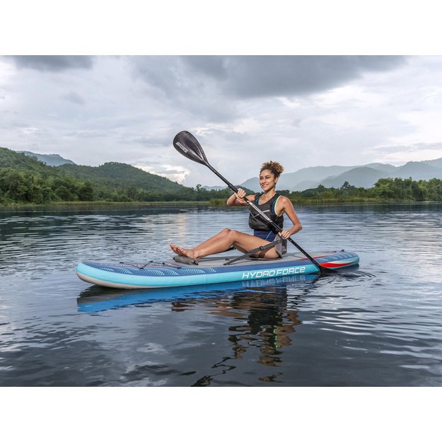 Pripučiama SUP Hydro-Force irklentė 305x84x15cm su atlošu 2in1, Bestway 