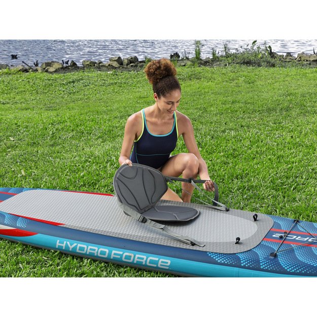 Pripučiama SUP Hydro-Force irklentė 305x84x15cm su atlošu 2in1, Bestway 
