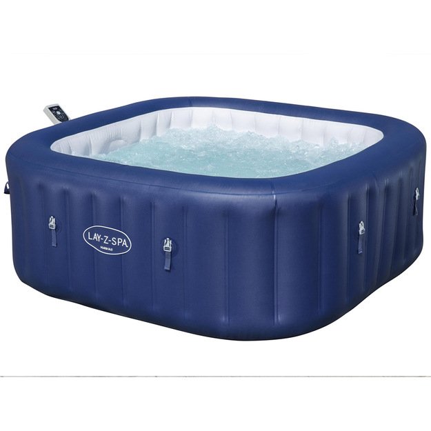 Pripučiama 4-6 asmenims sūkurinė vonia Lay-Z-Spa HAWAII su hidromasažu, Bestway