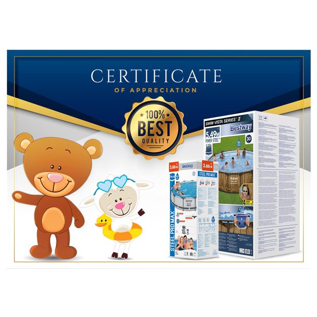 Pripučiama 4-6 asmenims sūkurinė vonia Lay-Z-Spa HAWAII su hidromasažu, Bestway