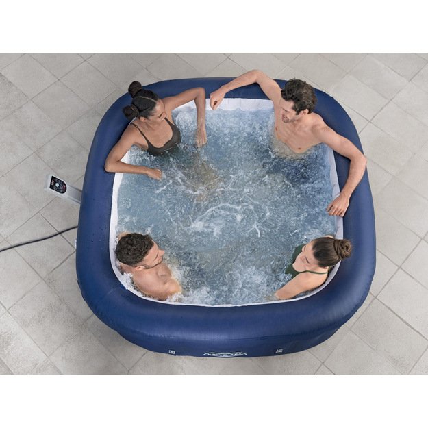 Pripučiama 4-6 asmenims sūkurinė vonia Lay-Z-Spa HAWAII su hidromasažu, Bestway