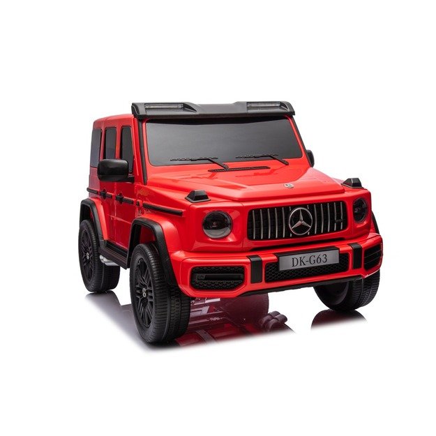 Dvivietis elektrinis džipas vaikams Mercedes Benz G63 AMG XXL STRONG, raudonas