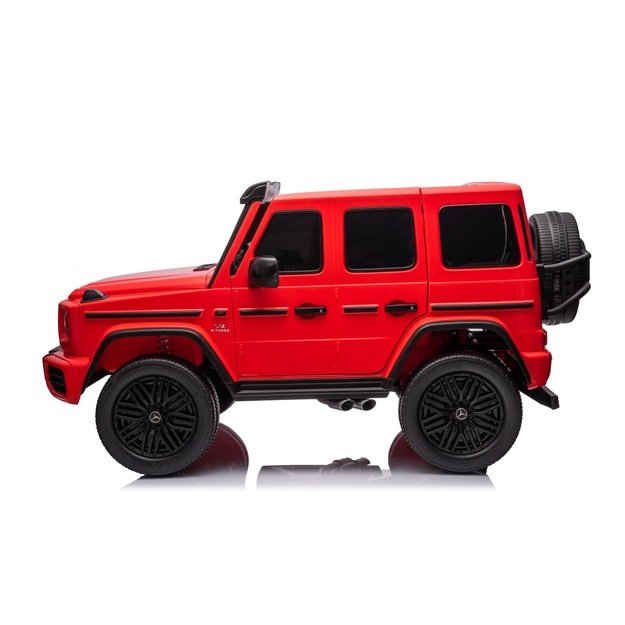Dvivietis elektrinis džipas vaikams Mercedes Benz G63 AMG XXL STRONG, raudonas