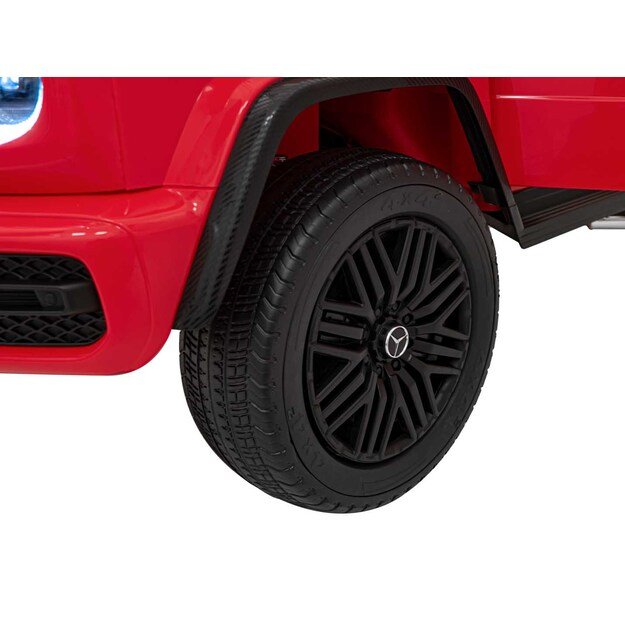 Dvivietis elektrinis džipas vaikams Mercedes Benz G63 AMG XXL STRONG, raudonas