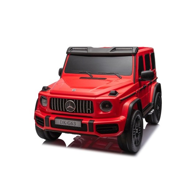 Dvivietis elektrinis džipas vaikams Mercedes Benz G63 AMG XXL STRONG, raudonas
