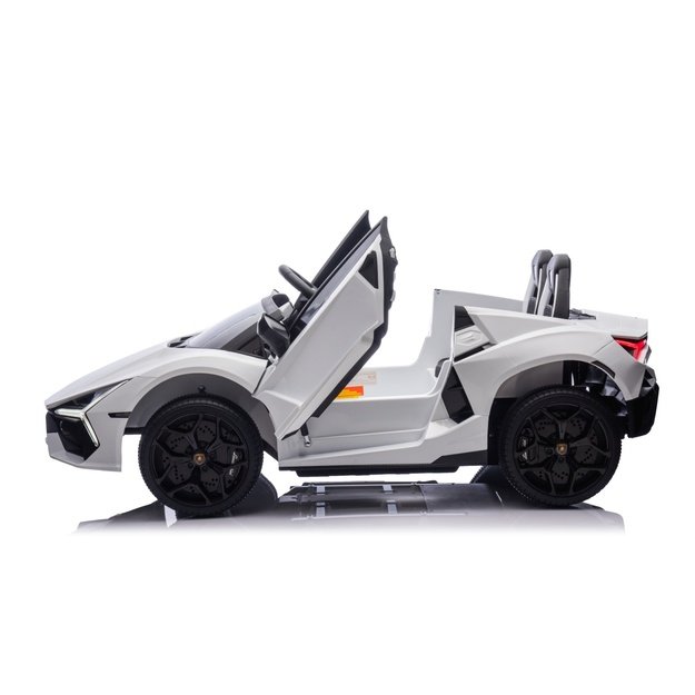Dvivietis elektromobilis vaikams Lamborghini Revuelto XL, baltas