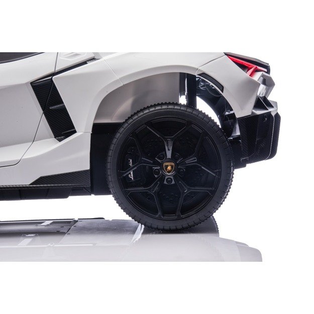 Dvivietis elektromobilis vaikams Lamborghini Revuelto XL, baltas