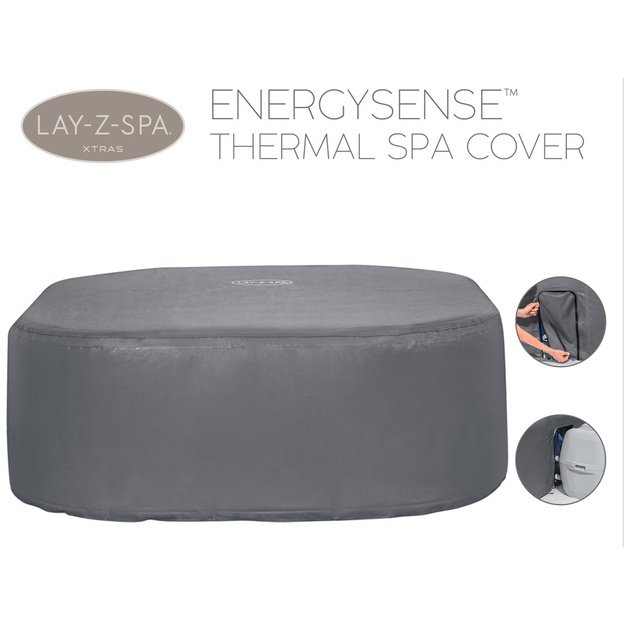Termo dangtis sūkurinei voniai 180cm „Lay-Z-Spa“,  Bestway 60319