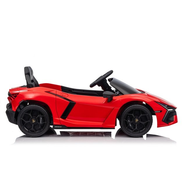 Vienvietis elektromobilis vaikams Lamborghini Revuelto, raudonas