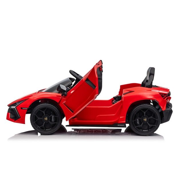 Vienvietis elektromobilis vaikams Lamborghini Revuelto, raudonas