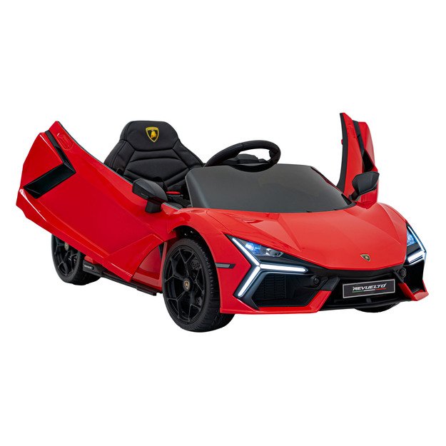 Vienvietis elektromobilis vaikams Lamborghini Revuelto, raudonas