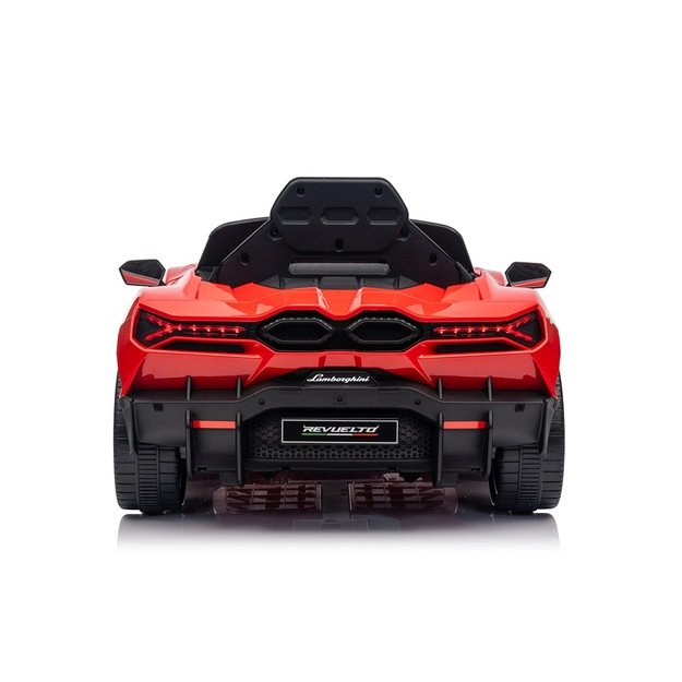 Vienvietis elektromobilis vaikams Lamborghini Revuelto, raudonas