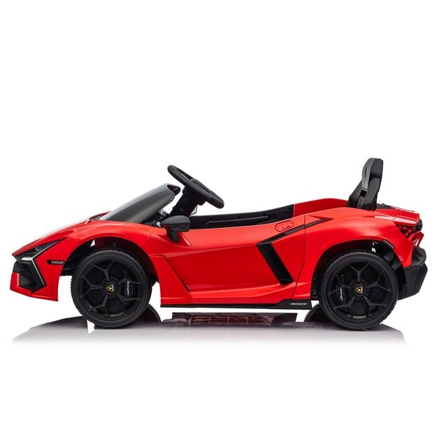 Vienvietis elektromobilis vaikams Lamborghini Revuelto, raudonas