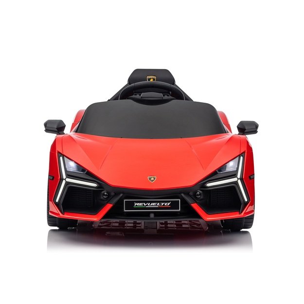 Vienvietis elektromobilis vaikams Lamborghini Revuelto, raudonas