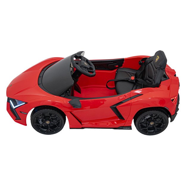 Vienvietis elektromobilis vaikams Lamborghini Revuelto, raudonas
