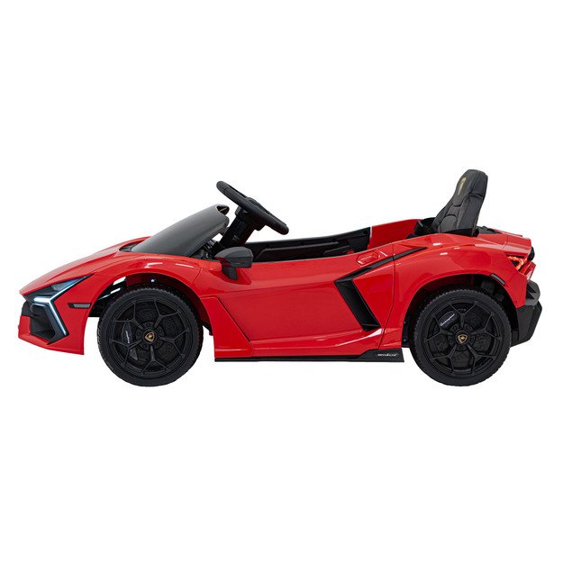 Vienvietis elektromobilis vaikams Lamborghini Revuelto, raudonas