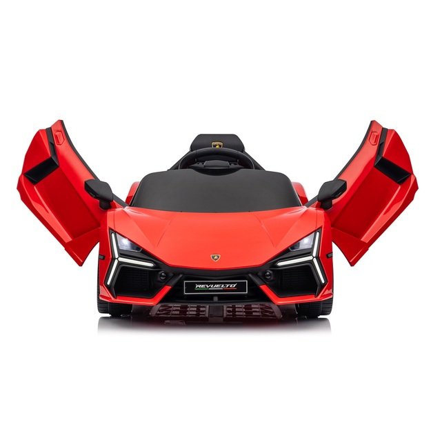 Vienvietis elektromobilis vaikams Lamborghini Revuelto, raudonas