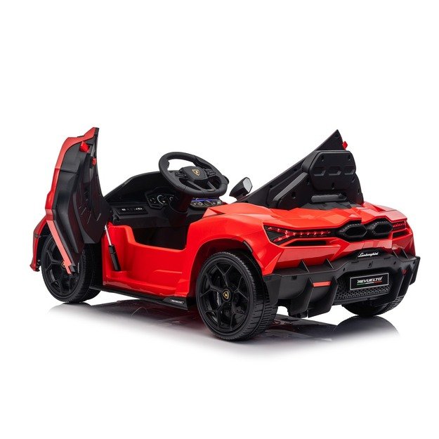 Vienvietis elektromobilis vaikams Lamborghini Revuelto, raudonas