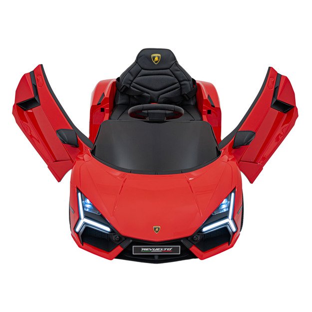 Vienvietis elektromobilis vaikams Lamborghini Revuelto, raudonas