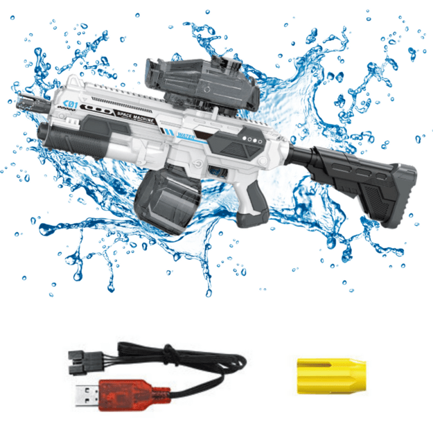 Elektrinis vandens pistoletas M416 vaikams 1350 ml