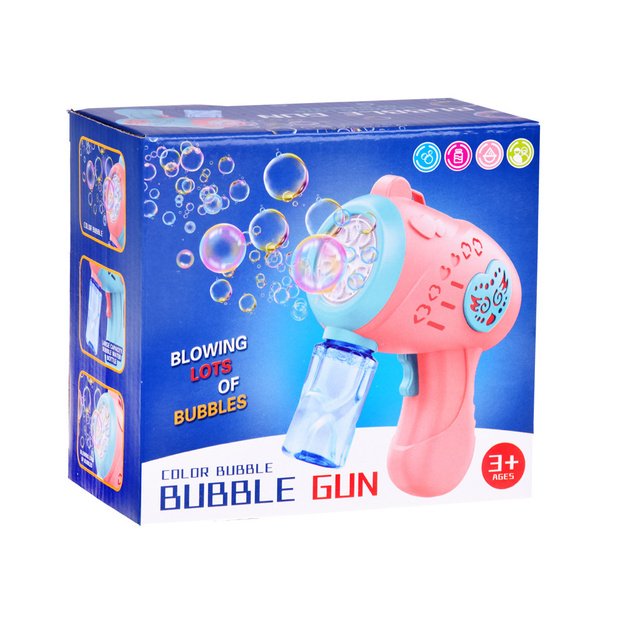 Muilo burbulų pistoletas „Bubble Gun“, oranžinis
