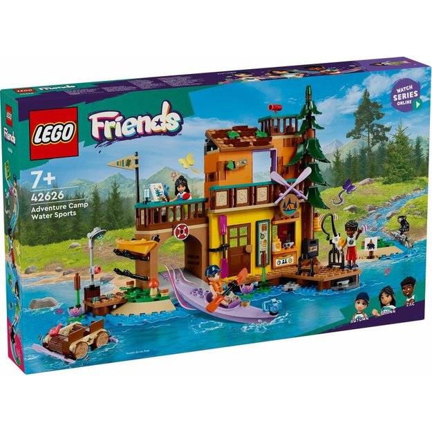 Konstruktorius vaikams „Vandens sporto pramogos nuotykių stovykloje“ LEGO Friends 42626
