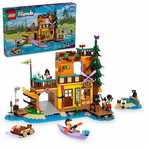 Konstruktorius vaikams „Vandens sporto pramogos nuotykių stovykloje“ LEGO Friends 42626