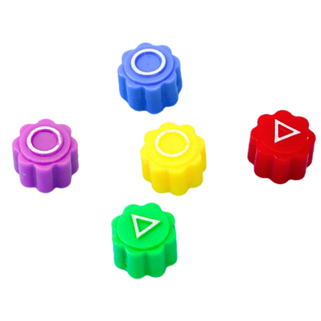 Žaidimas vaikams „GONGGI“ kauliukai su simbolių dėžute „Squid Game“