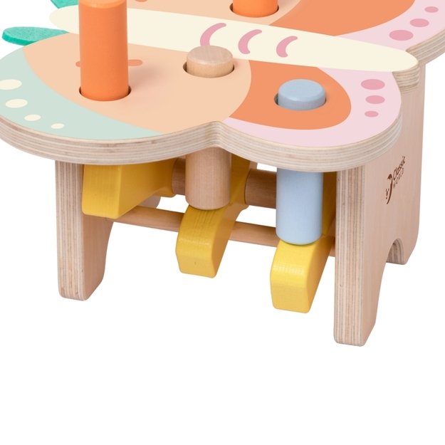 Montessori drugelio formos kalimo rinkinys su plaktuku, CLASSIC WORLD 3