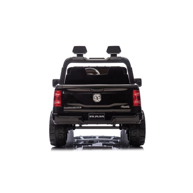 Dvivietis elektromobilis Dodge RAM 3500 4x4, juodas